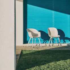 Gubi Bat Dining Chair - Plastic Base - Outdoor -Danish Design Store BeetleBat feed post