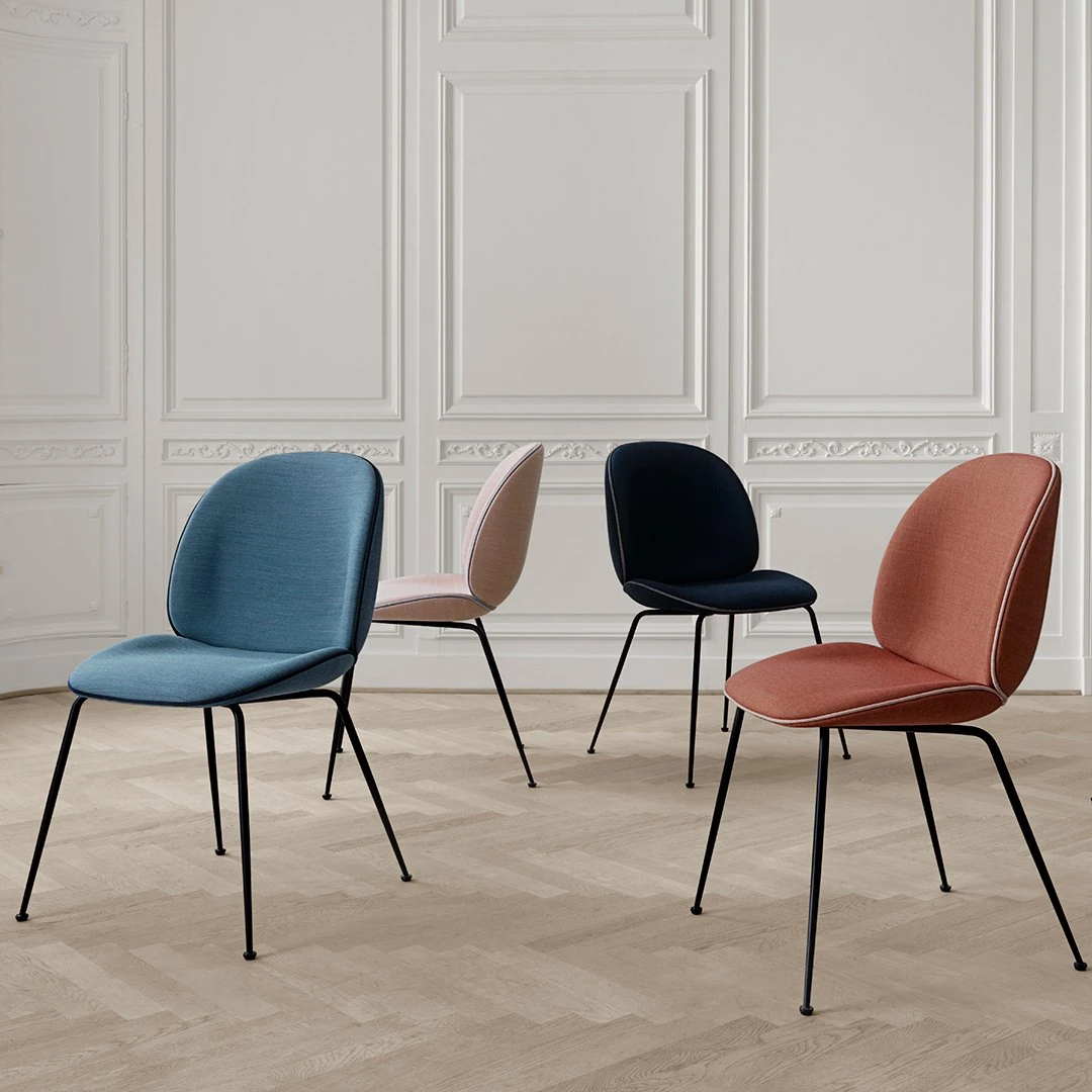 Gubi Beetle Dining Chair - Conic Base - Fully Upholstered 17 Gubi Beetle Dining Chair - Conic Base - Fully Upholstered - Image 15