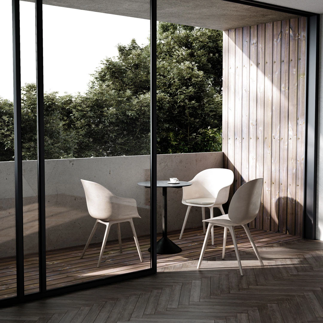 Gubi Beetle Dining Chair - Plastic Base - Outdoor 10 Gubi Beetle Dining Chair - Plastic Base - Outdoor - Image 8