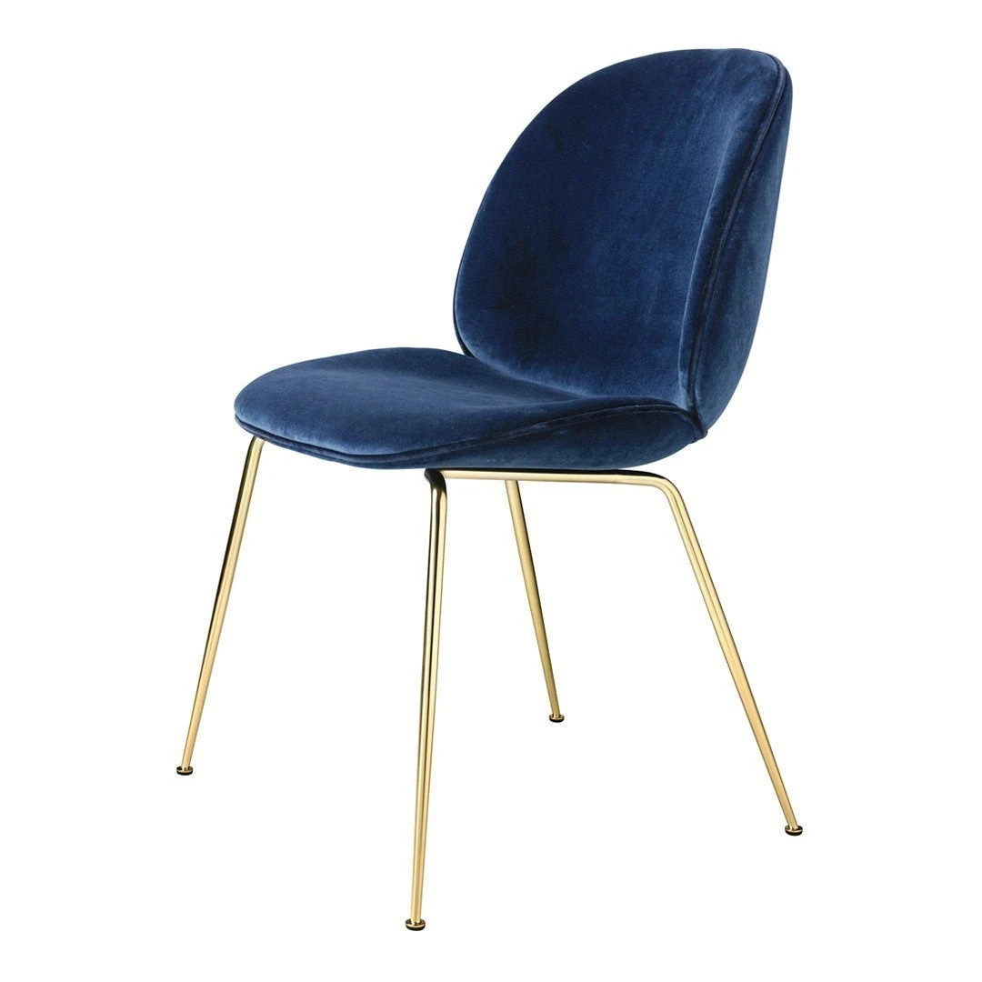 Gubi Beetle Dining Chair - Conic Base - Fully Upholstered 3 Gubi Beetle Dining Chair - Conic Base - Fully Upholstered