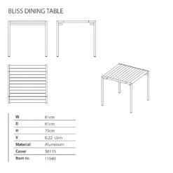 Bliss Square Dining Table Set W/ Side Chairs 16 Bliss Square Dining Table Set W/ Side Chairs -Danish Design Store Bliss Dining Table 0cbbbac6 a43b 4084 aa2d 65e02cf75275