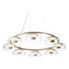 Blossi 8 Chandelier -Danish Design Store Blossi 8 Nordic Gold 1