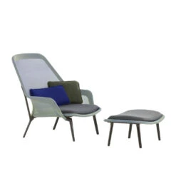 Vitra Slow Ottoman 17 Vitra Slow Ottoman -Danish Design Store Blue Green Chair and Ottoman 79021139 e3f5 4a36 b6d6 83674295d699