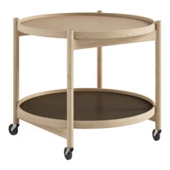 Tray Table Model 60 -Danish Design Store Bolling Tray Table model 60 Oak Untreated Earth Brown Beige