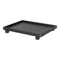 Ferm LIVING Bon Wooden Tray 27 Ferm LIVING Bon Wooden Tray -Danish Design Store Bon Wooden tray large black