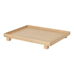 Ferm LIVING Bon Wooden Tray 26 Ferm LIVING Bon Wooden Tray -Danish Design Store Bon Wooden tray large oak
