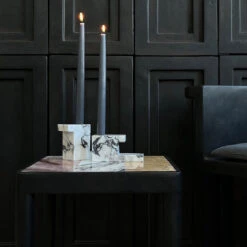 101 COPENHAGEN Brick Candle Holder 38 101 COPENHAGEN Brick Candle Holder -Danish Design Store Brick Candle Holders Tairu Table Striped