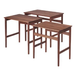 CH004 Nesting Tables -Danish Design Store CH004 walnut oil all side v1
