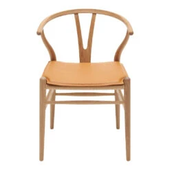 Leather Seat Cushion For CH24 Wishbone Chair 14 Leather Seat Cushion For CH24 Wishbone Chair -Danish Design Store CH24 Golden Brown7050 e4e9d858 1b5a 44a3 a75d b9aa6588f41b