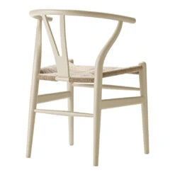CH24 Wishbone Chair - Ilse Crawford Soft Colors 37 CH24 Wishbone Chair - Ilse Crawford Soft Colors -Danish Design Store CH24 beech barley S2010Y20R papercord natural back