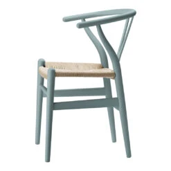 CH24 Wishbone Chair - Ilse Crawford Soft Colors 29 CH24 Wishbone Chair - Ilse Crawford Soft Colors -Danish Design Store CH24 beech pewter S6010B30G papercord natural side