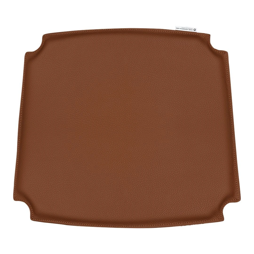 Leather Seat Cushion For CH24 Wishbone Chair 3 Leather Seat Cushion For CH24 Wishbone Chair