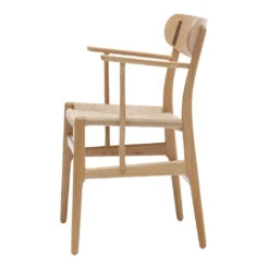CH26 Dining Chair -Danish Design Store CH26 oak walnut cover cap side