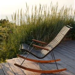 Click Outdoor Rocking Chair -Danish Design Store CLICK Rocking black HOUE 1971 high