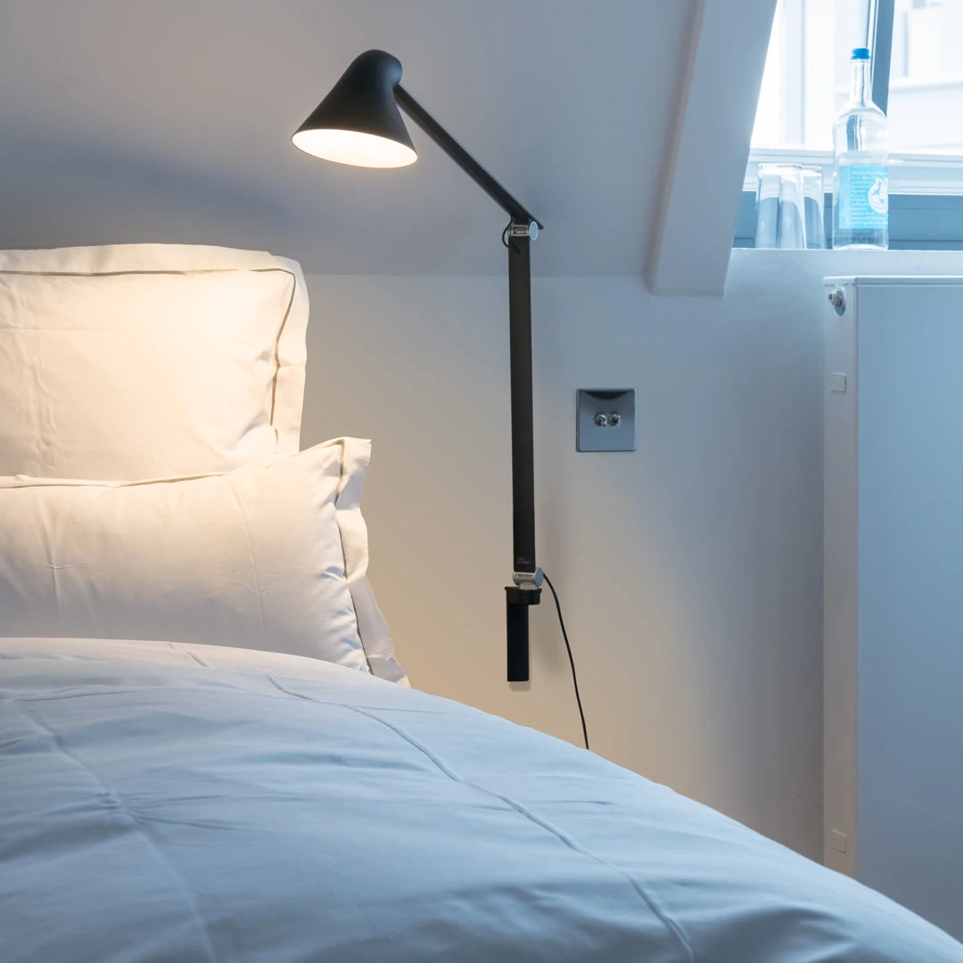 Louis Poulsen NJP Wall Lamp W/ Outlet Box - Long Arm 10 Louis Poulsen NJP Wall Lamp W/ Outlet Box - Long Arm - Image 8