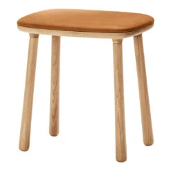 Cuba Stool 13 Cuba Stool -Danish Design Store CUBA BAR STOOL 46CM OILED OAK CAMO SYDNEY COGNAC