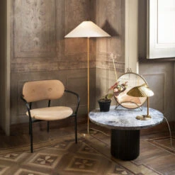 Gubi Coco Dining Chair W/ Armrest -Danish Design Store CYJP3U 3