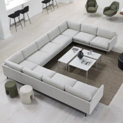 Piloti Coffee Table - Large -Danish Design Store Calmo Elements Piloti Alu Sequoia Swoon Mono Spine 0b0f2a10 4278 47b6 bc3d 1d4e3796f823