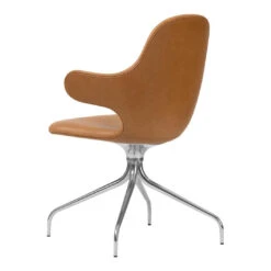 Catch JH2 Chair -Danish Design Store Catch Brown Leather JH2 1