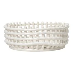 Ferm LIVING Ceramic Centerpiece 17 Ferm LIVING Ceramic Centerpiece -Danish Design Store Ceramic Centrepiece Off white