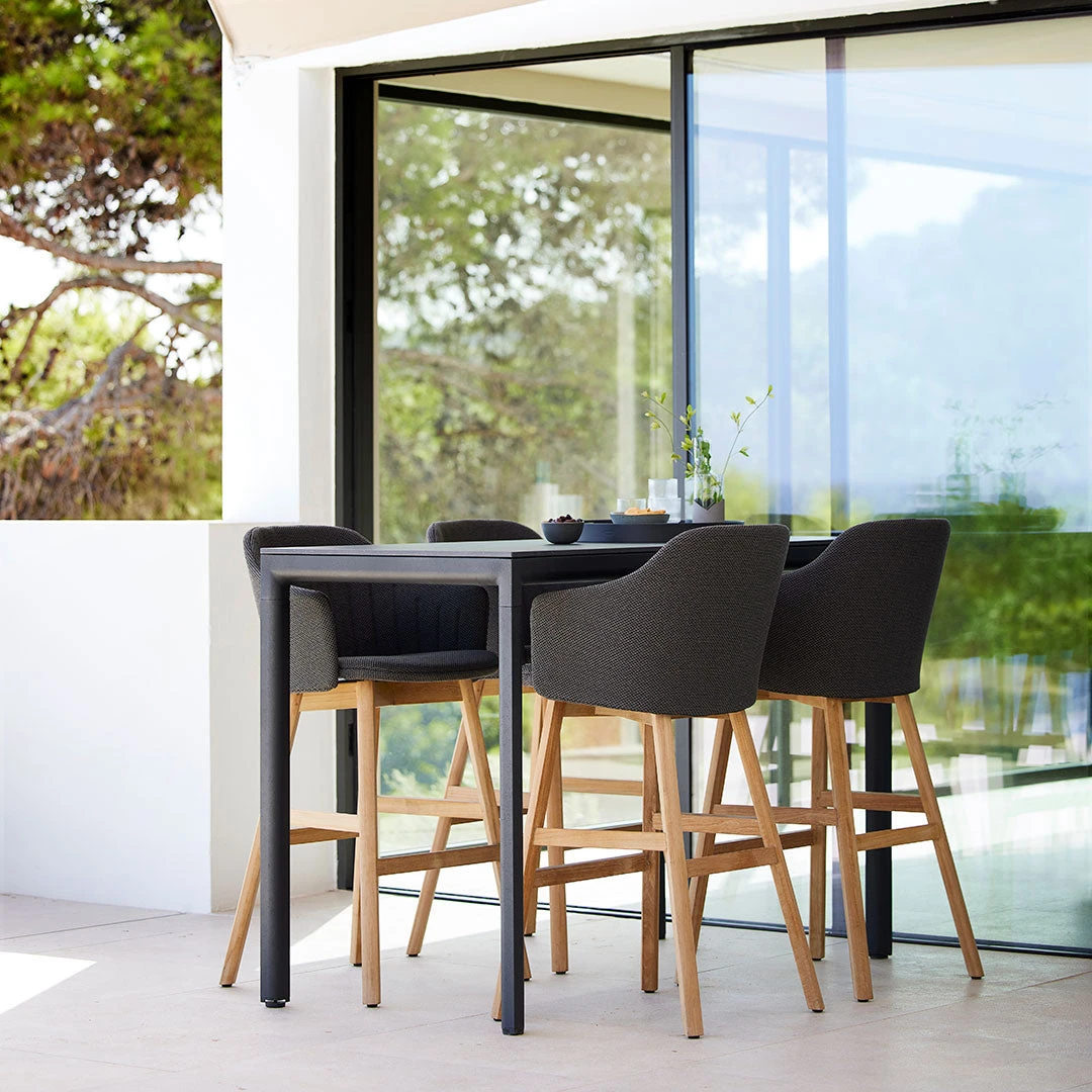 Choice Outdoor Bar Chair - Wood Base - W/ Seat Cushion 22 Choice Outdoor Bar Chair - Wood Base - W/ Seat Cushion - Image 20