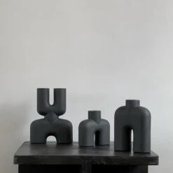 101 COPENHAGEN Cobra Tall Vase -Danish Design Store Cobra Mini Black