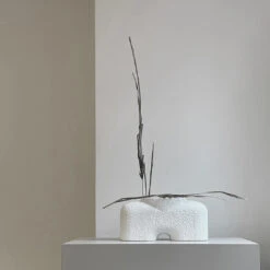 101 COPENHAGEN Cobra Fat Vase -Danish Design Store Cobra Vase Fat Medio Bubble White Ikebana