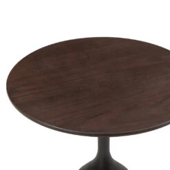 Coin Side Table -Danish Design Store Coin Side table high Dark brown oak V3 300 dpi 8e3a96ec 7c2e 4e2e 900f 83a3f101c5b7