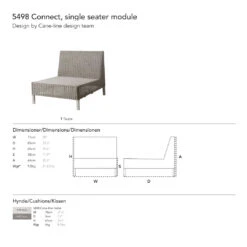 Connect Pre-configured Sofa - Setup 2 16 Connect Pre-configured Sofa - Setup 2 -Danish Design Store Conect Single Seater