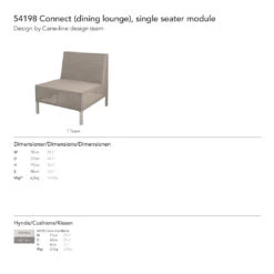 Connect Pre-configured Sofa - Setup 3 11 Connect Pre-configured Sofa - Setup 3 -Danish Design Store Connect Dining Single Seat