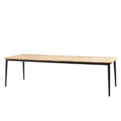 Core Outdoor Dining Table 18 Core Outdoor Dining Table -Danish Design Store Core diningtable anthracite teak 274x100 1