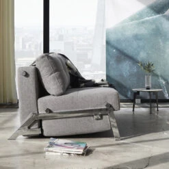 Cubed 02 Deluxe Sofa - Queen 17 Cubed 02 Deluxe Sofa - Queen -Danish Design Store Cubed Chrome 521 mixed dance grey 1