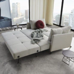 Cubed 02 Deluxe Sofa W/ Arms - Queen -Danish Design Store Cubed sofa bed arms 527 mixed dance natural 2