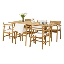 Djuro Dining Table -Danish Design Store DJDA Tx3 DJDA TTx3 DJDT200 T WB 2 WHT