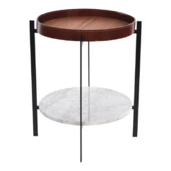 OX Denmarq Deck Table 27 OX Denmarq Deck Table -Danish Design Store Deck Table cognac leather Carerra Black 5ad45ee8 d61f 4716 b649 3d011ddce551