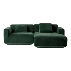 Develius Models B & C - Sofa W/ Chaise Lounge 32 Develius Models B & C - Sofa W/ Chaise Lounge -Danish Design Store Develius B w. pillows velvet 1 forest