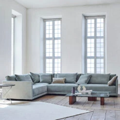 Drop Sectional Sofa - Reversible 5 Drop Sectional Sofa - Reversible -Danish Design Store Drop cornersofa 240x350 cm Andre 26 with Ashton chair Bardal 620 and Puzzle table ENVIR 238119