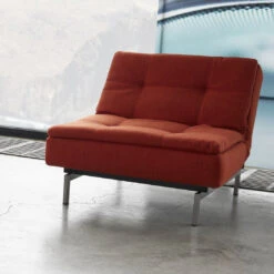 Dublexo Deluxe Chair -Danish Design Store Dublexo Stainless Steel 506 Elegance Paprika 4