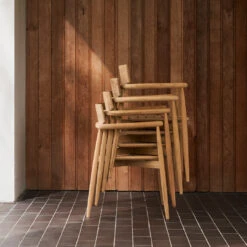 E008 Embrace Outdoor Dining Chair -Danish Design Store E008 teak untreated V2
