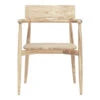 E008 Embrace Outdoor Dining Chair 2 E008 Embrace Outdoor Dining Chair -Danish Design Store E008 teak untreated front