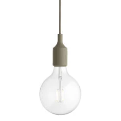 Muuto E27 Pendant Lamp -Danish Design Store E27 olive LED 0300