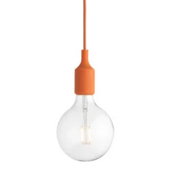 Muuto E27 Pendant Lamp -Danish Design Store E27 orange LED 0332