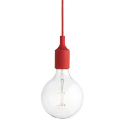 Muuto E27 Pendant Lamp -Danish Design Store E27 red LED 0346