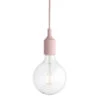 Muuto E27 Pendant Lamp -Danish Design Store E27 rose LED 0323