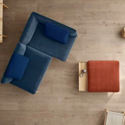 E301 Embrace Modular Sofa - Center Module -Danish Design Store E300 oak oil gentle0873 gentle0373 CUE300L mosaic0772 v1