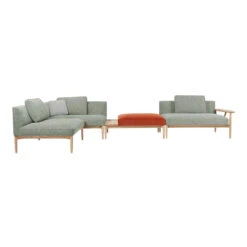 E301 Embrace Modular Sofa - Center Module -Danish Design Store E300 oak oil moss003 gentle0373 CUE300L CUE300S front 29322590 c597 41e7 9f0b 8094858fc10d