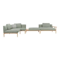 E301 Embrace Modular Sofa - Center Module -Danish Design Store E300 oak oil moss03 CUE300L CUE300S v4 front