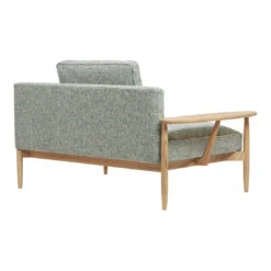 E321 Embrace Modular Sofa W/ Left Arm (54.3" L) -Danish Design Store E321L oak oil moss003 CUE300L back