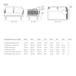 Embrace Outdoor Pre-configured Sofa - Setup 1 -Danish Design Store E511