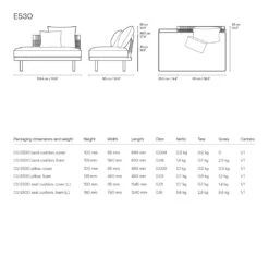 Embrace Outdoor Pre-configured Sofa - Setup 3 18 Embrace Outdoor Pre-configured Sofa - Setup 3 -Danish Design Store E530